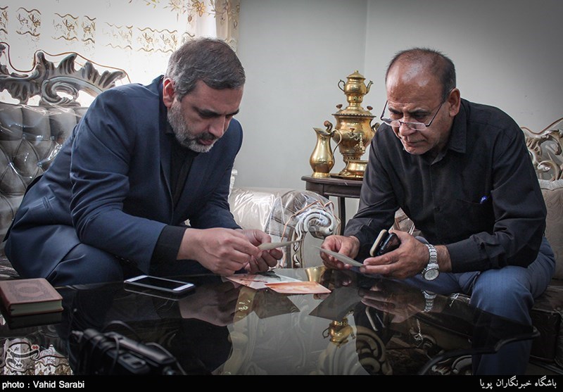 دیدار با خانواده شهید احمد شعبانی ورکی