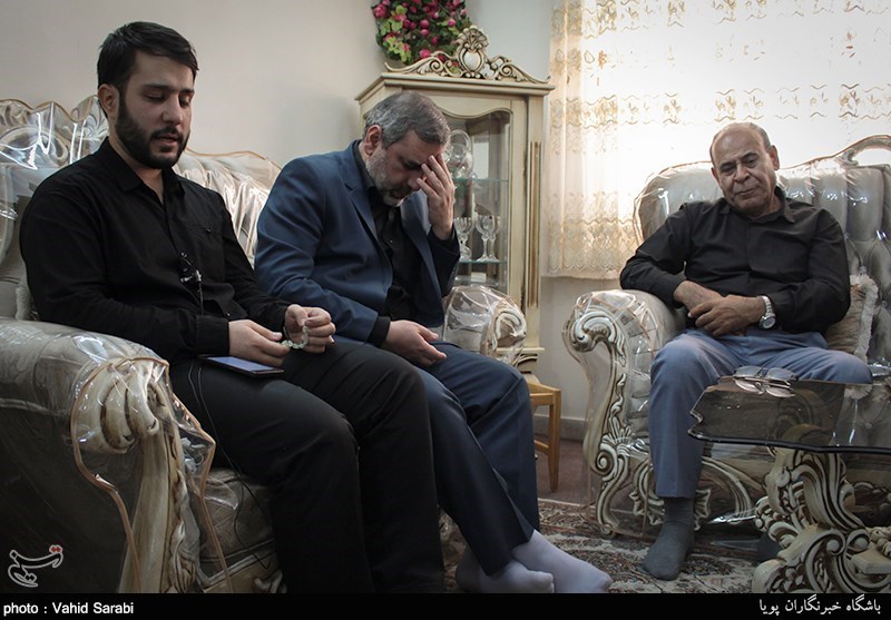 دیدار با خانواده شهید احمد شعبانی ورکی