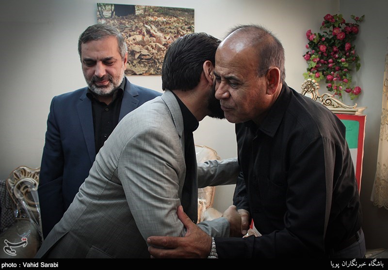 دیدار با خانواده شهید احمد شعبانی ورکی