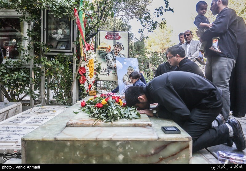 اولین سالگرد شهید مدافع حرم روح الله قربانی