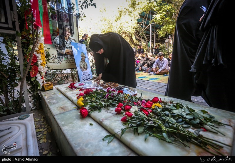اولین سالگرد شهید مدافع حرم روح الله قربانی