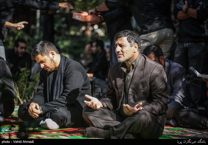 اولین سالگرد شهید مدافع حرم روح الله قربانی