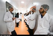 بازدید جمعی از نخبگان جوان کشور بمنظور آشنایی با مراکز علمی و تحقیقاتی از شرکت دانش بنیان آریوژن