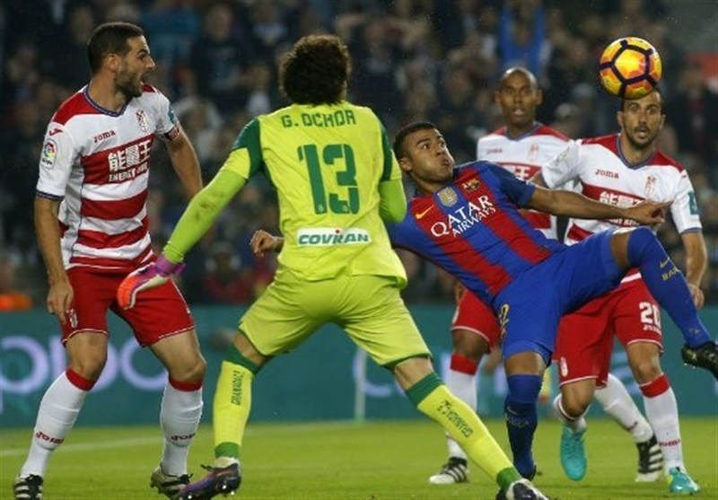 بارسلونا به سختی پیروز شد