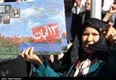 راهپیمایی 13 آبان در ایلام