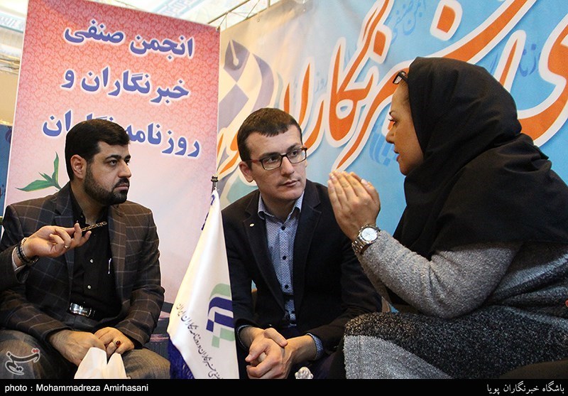 دیدار رئیس انجمن صنفی خبرنگاران ایران و اوکراین