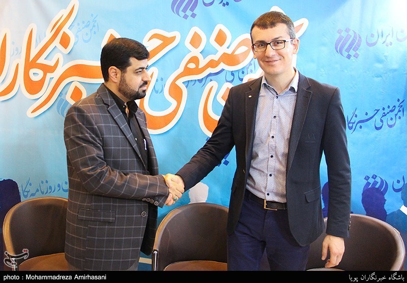 دیدار رئیس انجمن صنفی خبرنگاران ایران و اوکراین