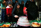 جشن تولد جوان ترین شهید مدافع حرم ایرانی سید مصطفی موسوی