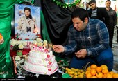 جشن تولد جوان ترین شهید مدافع حرم ایرانی سید مصطفی موسوی