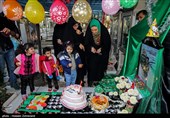 جشن تولد جوان ترین شهید مدافع حرم ایرانی سید مصطفی موسوی