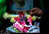 جشن تولد جوان ترین شهید مدافع حرم ایرانی سید مصطفی موسوی