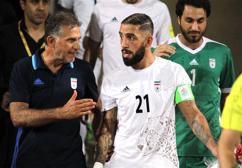 اشکان دژاگه و کارلوس کی‌روش