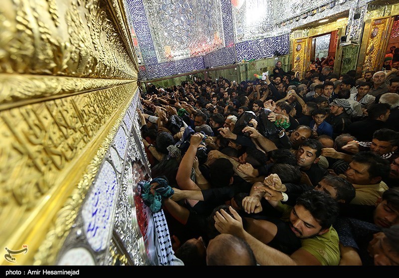 زائران اربعین حسینی در کربلا و نجف