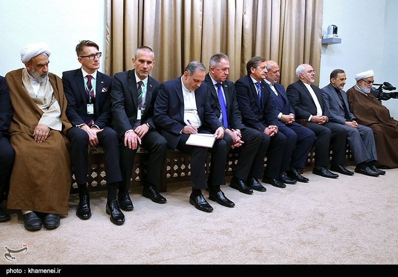 دیدار رئیس جمهور اسلوونی با مقام معظم رهبری