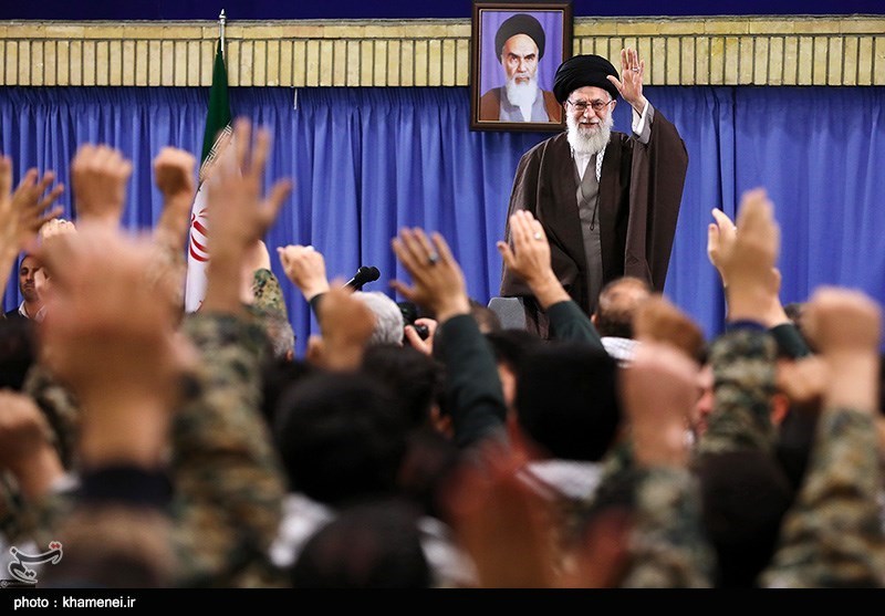 دیدار بسیجیان با مقام معظم رهبری