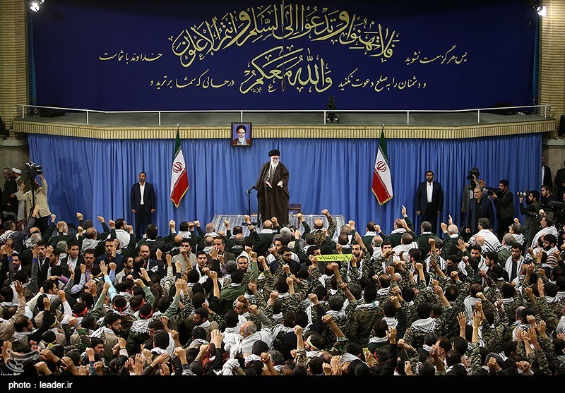 دیدار بسیجیان با مقام معظم رهبری