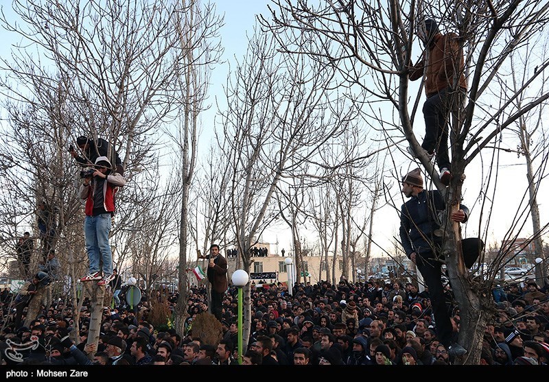 تشییع پیکر سلیم موذن زاده