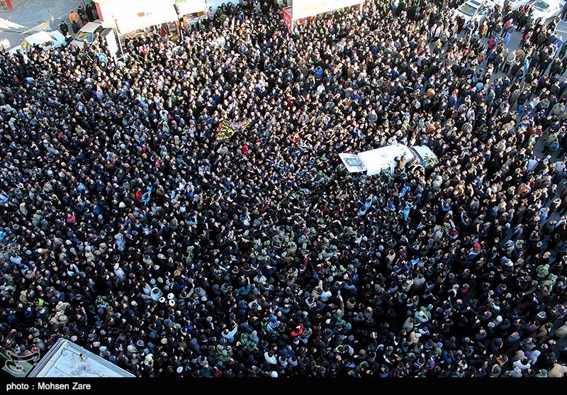 تشییع پیکر سلیم موذن زاده