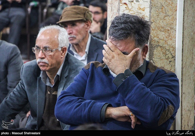 مراسم وداع با دو شهید گمنام