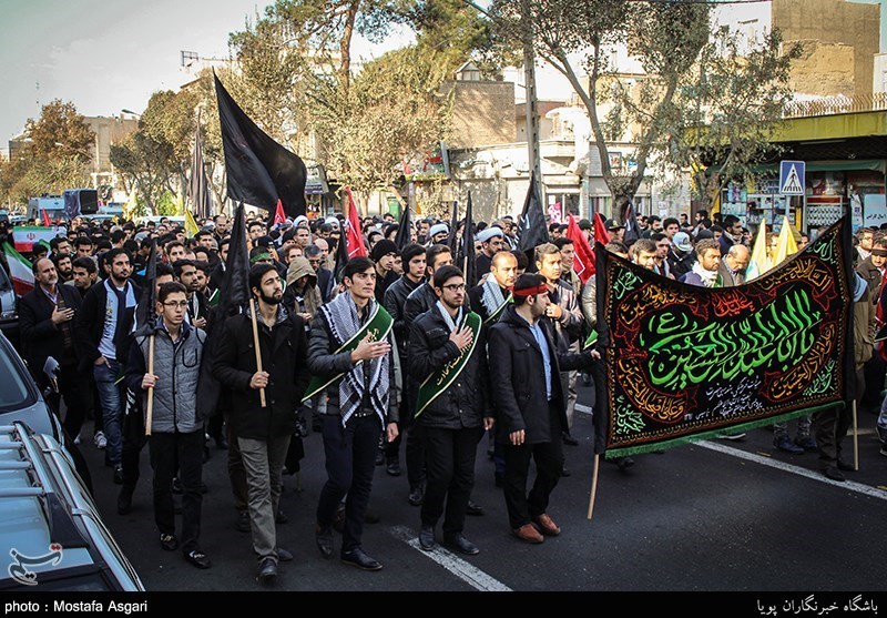 تشییع پیکر شهید گمنام در شهرری