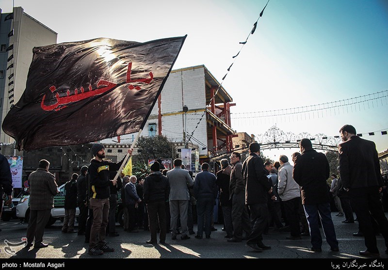 تشییع پیکر شهید گمنام در شهرری