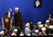 دیدار علمای اهل سنت با رئیس جمهور
