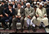 دیدار علمای اهل سنت با رئیس جمهور