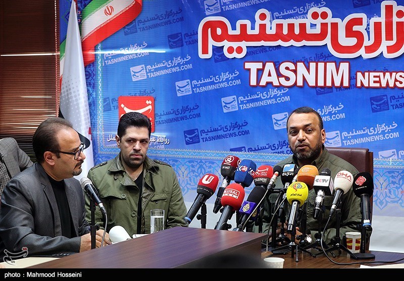 نشست خبری احمد الاسدی سخنگوی حشد شعبی عراق در خبرگزاری تسنیم