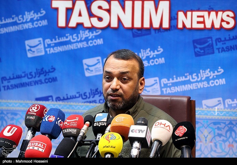 نشست خبری احمد الاسدی سخنگوی حشد شعبی عراق در خبرگزاری تسنیم