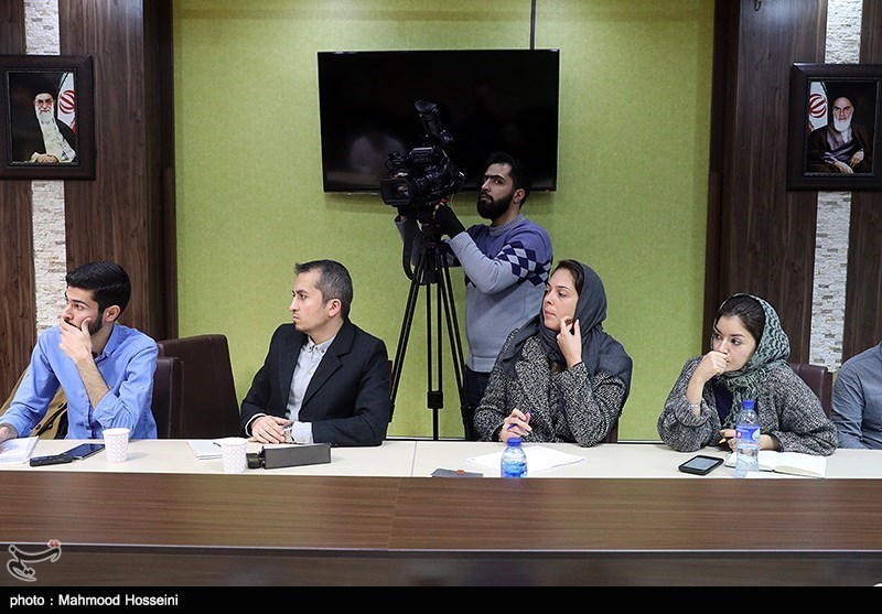 نشست خبری احمد الاسدی سخنگوی حشد شعبی عراق در خبرگزاری تسنیم