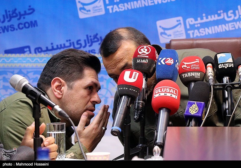 نشست خبری احمد الاسدی سخنگوی حشد شعبی عراق در خبرگزاری تسنیم