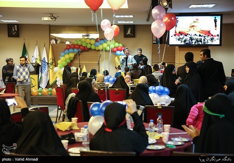 مراسم جشن تولد فرزندان شهدای فاطمیون و زینبیوند