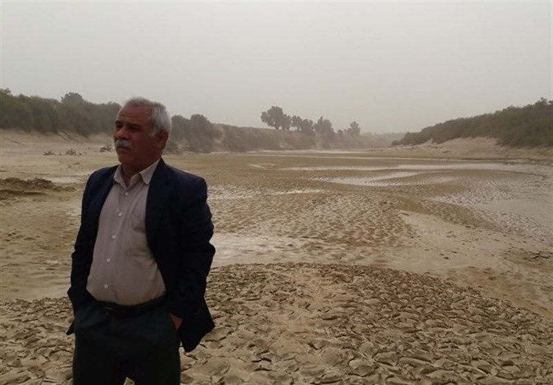 رودخانه خشک زهره هندیجان