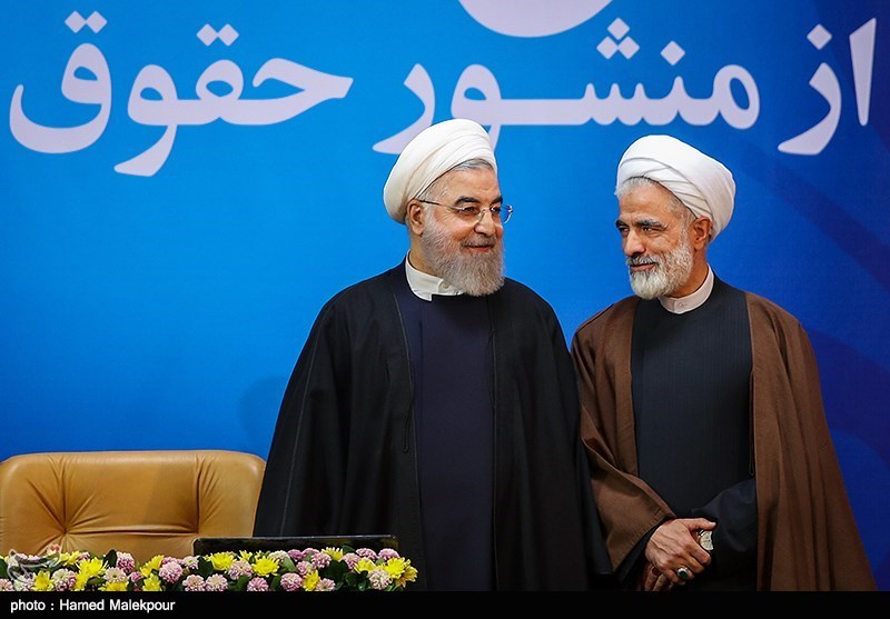 مراسم رونمایی از منشور حقوق شهروندی با حضور رئیس جمهور