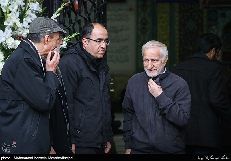 مراسم ترحیم اسرافیلیان استاد برجسته ریاضیات کشور