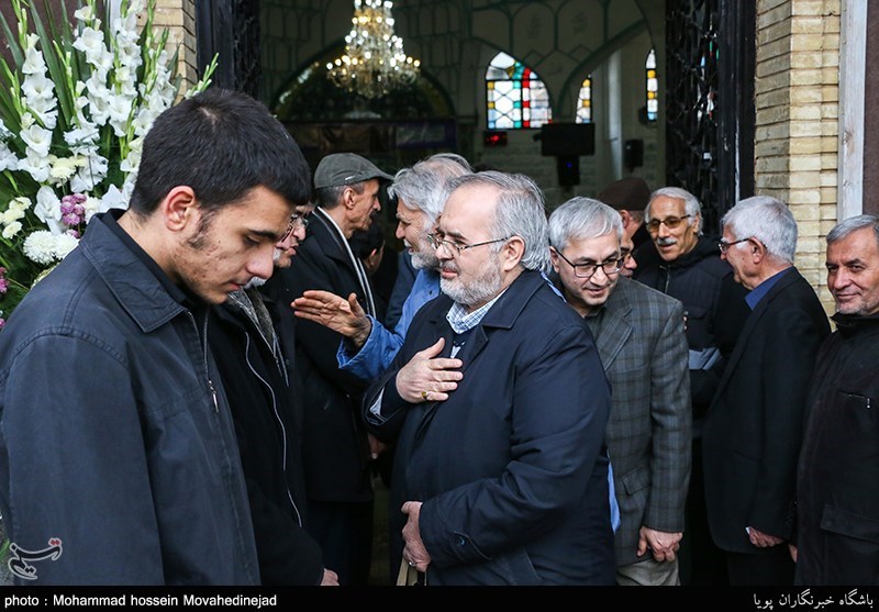 مراسم ترحیم اسرافیلیان استاد برجسته ریاضیات کشور