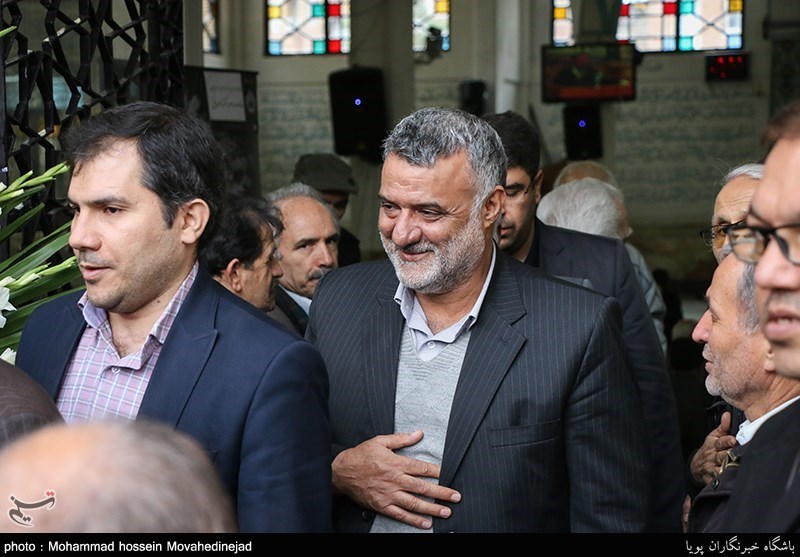 مراسم ترحیم اسرافیلیان استاد برجسته ریاضیات کشور