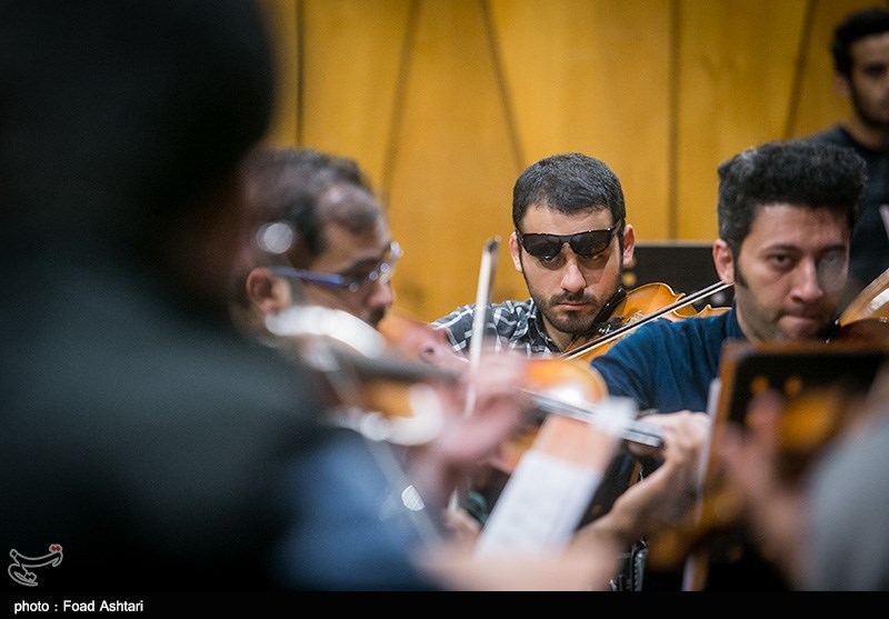 تمرین ارکستر ملی