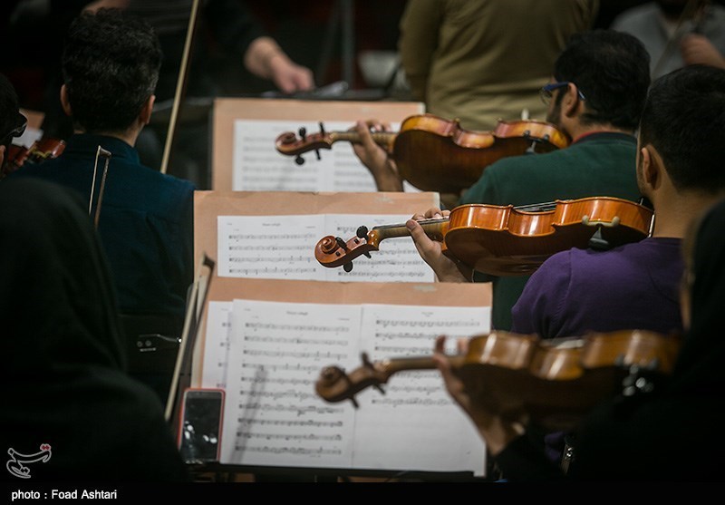 تمرین ارکستر ملی