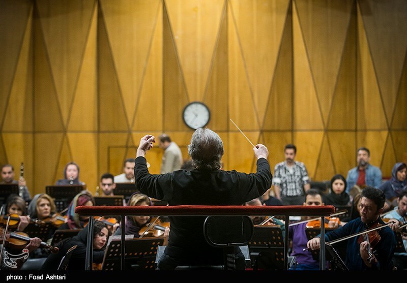 تمرین ارکستر ملی