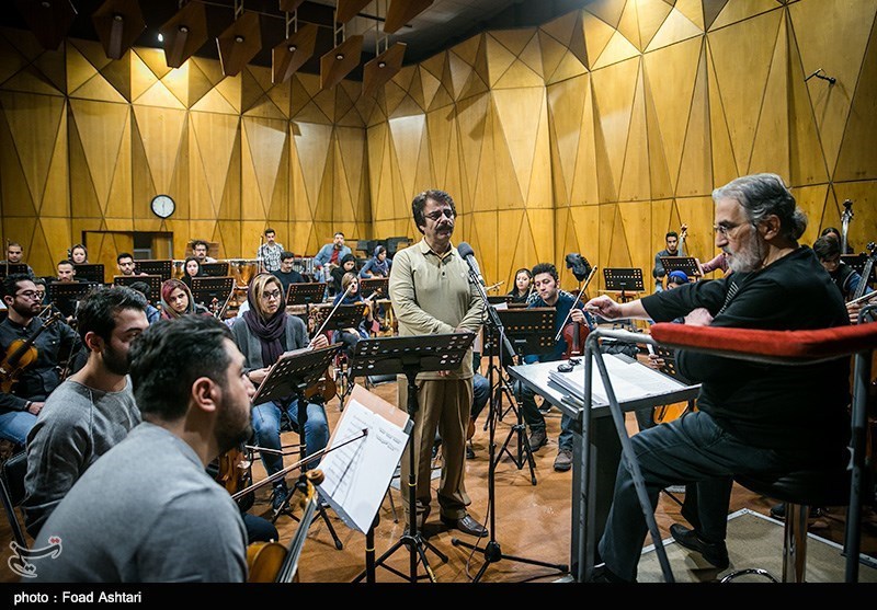 تمرین ارکستر ملی