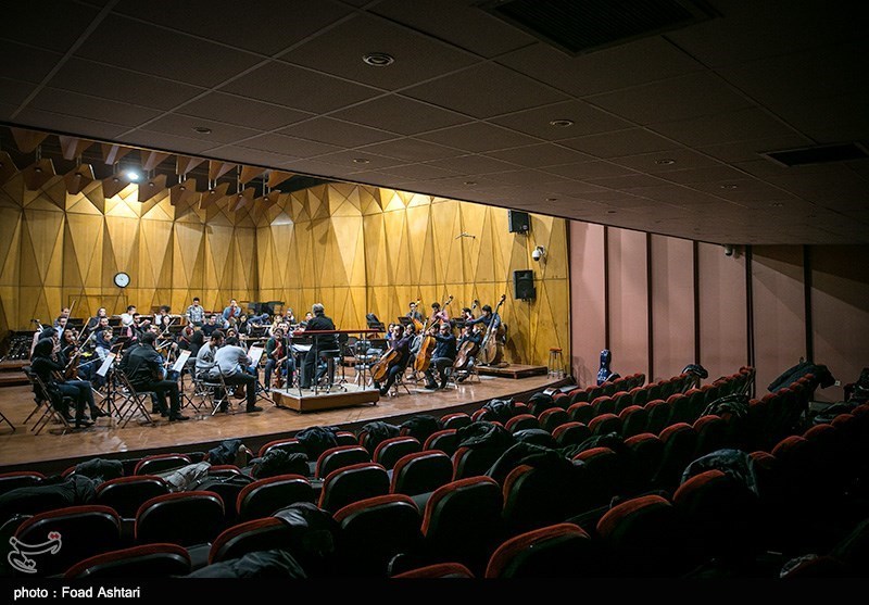 تمرین ارکستر ملی