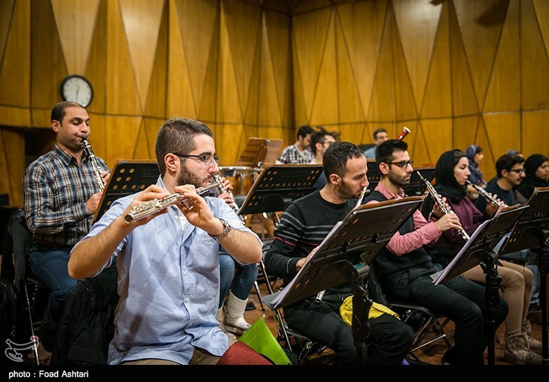 تمرین ارکستر ملی