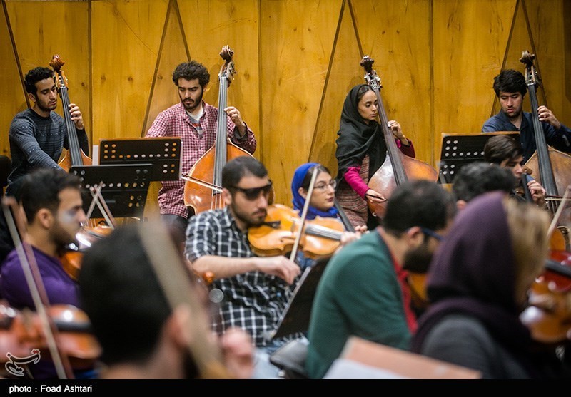 تمرین ارکستر ملی