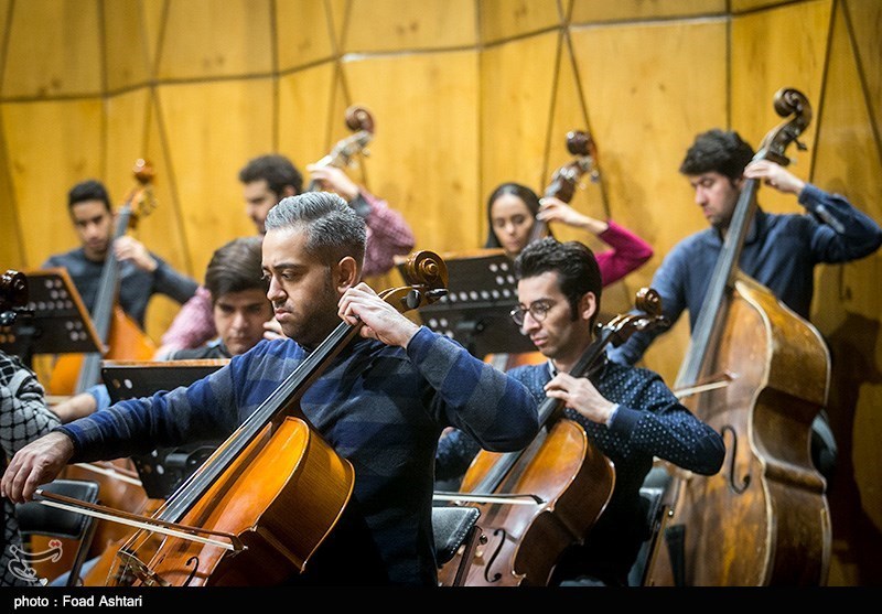 تمرین ارکستر ملی