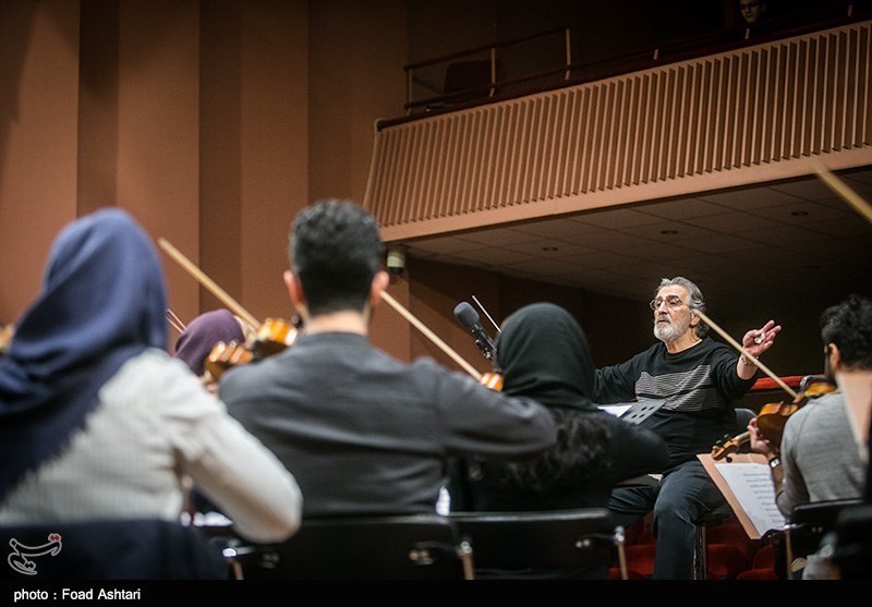 تمرین ارکستر ملی