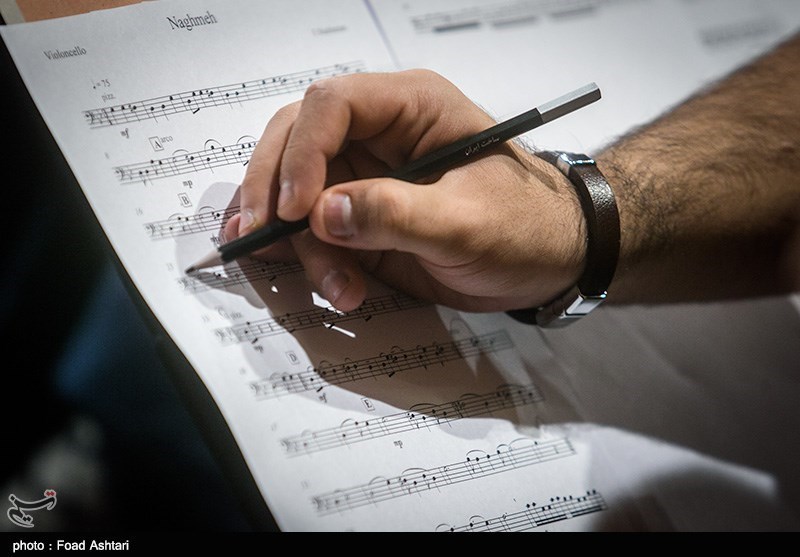 تمرین ارکستر ملی