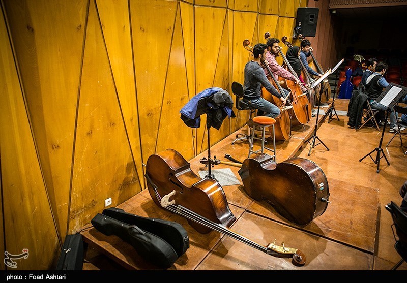 تمرین ارکستر ملی