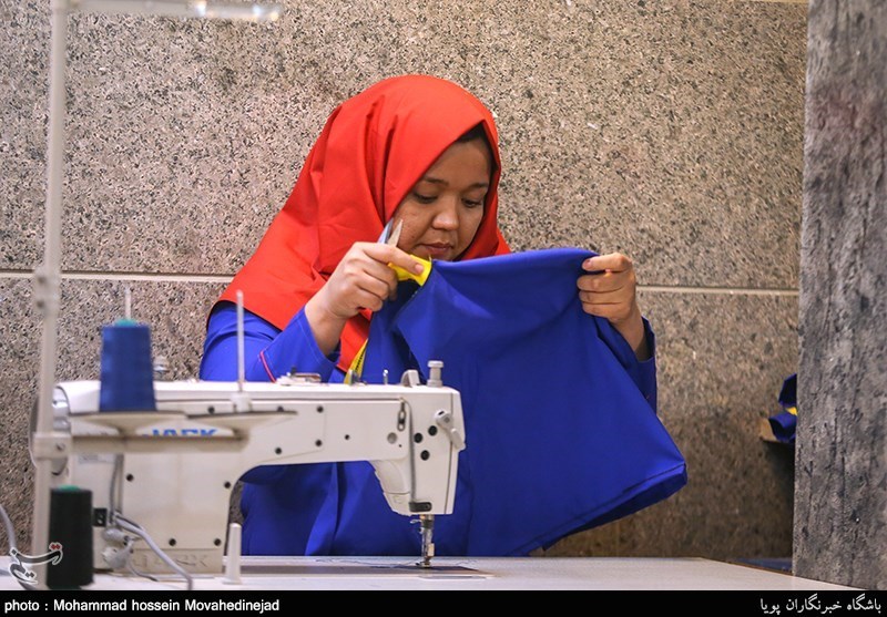 کارگاه اشتغال زایی زنان پناهنده