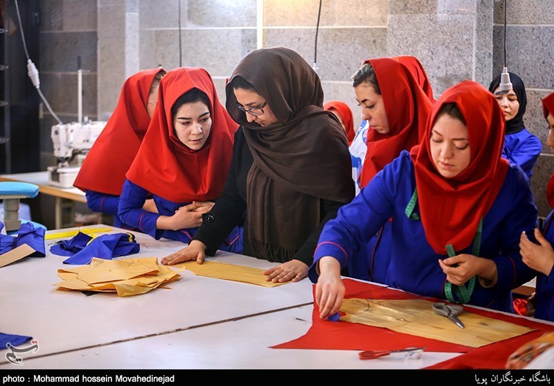کارگاه اشتغال زایی زنان پناهنده